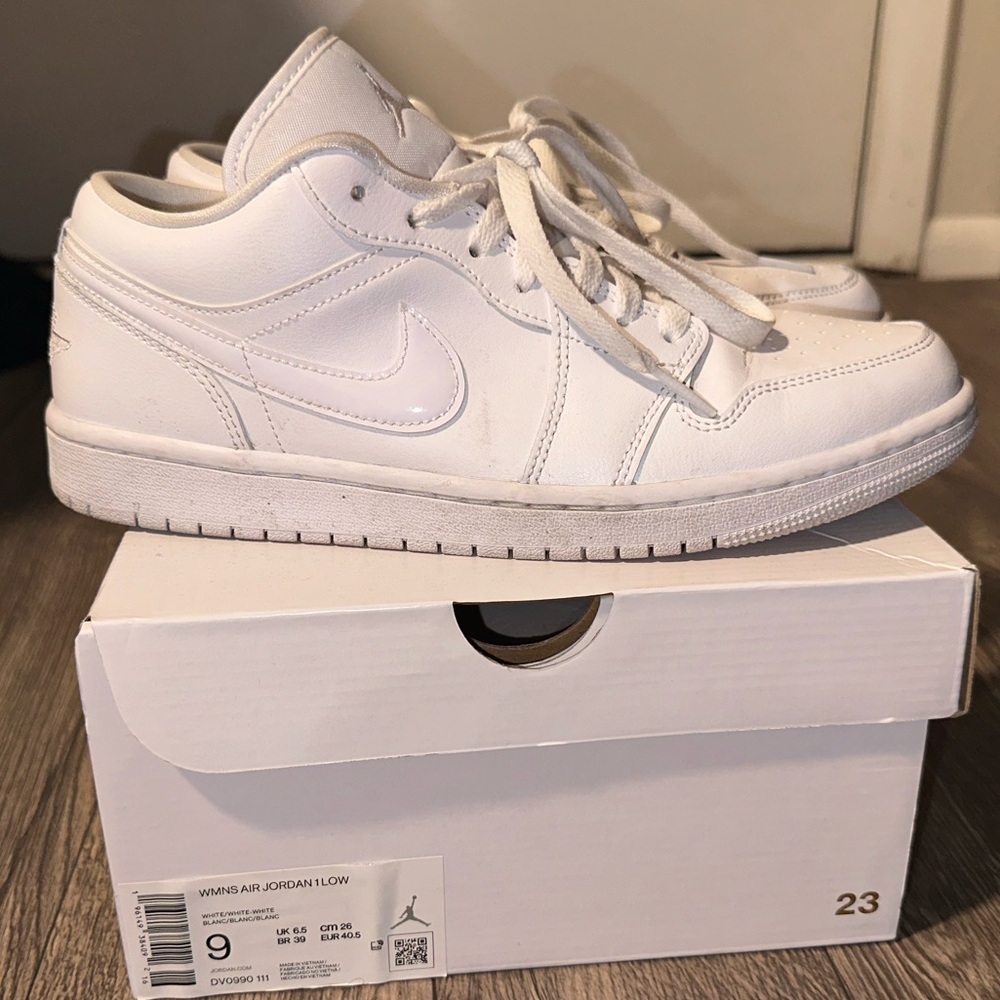 White Jordans